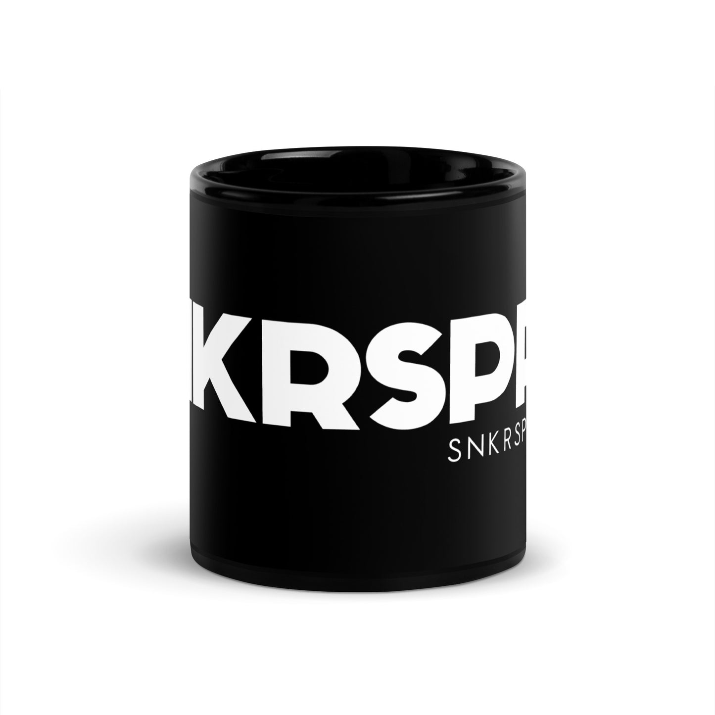 SNKRSPRO Black Glossy Mug