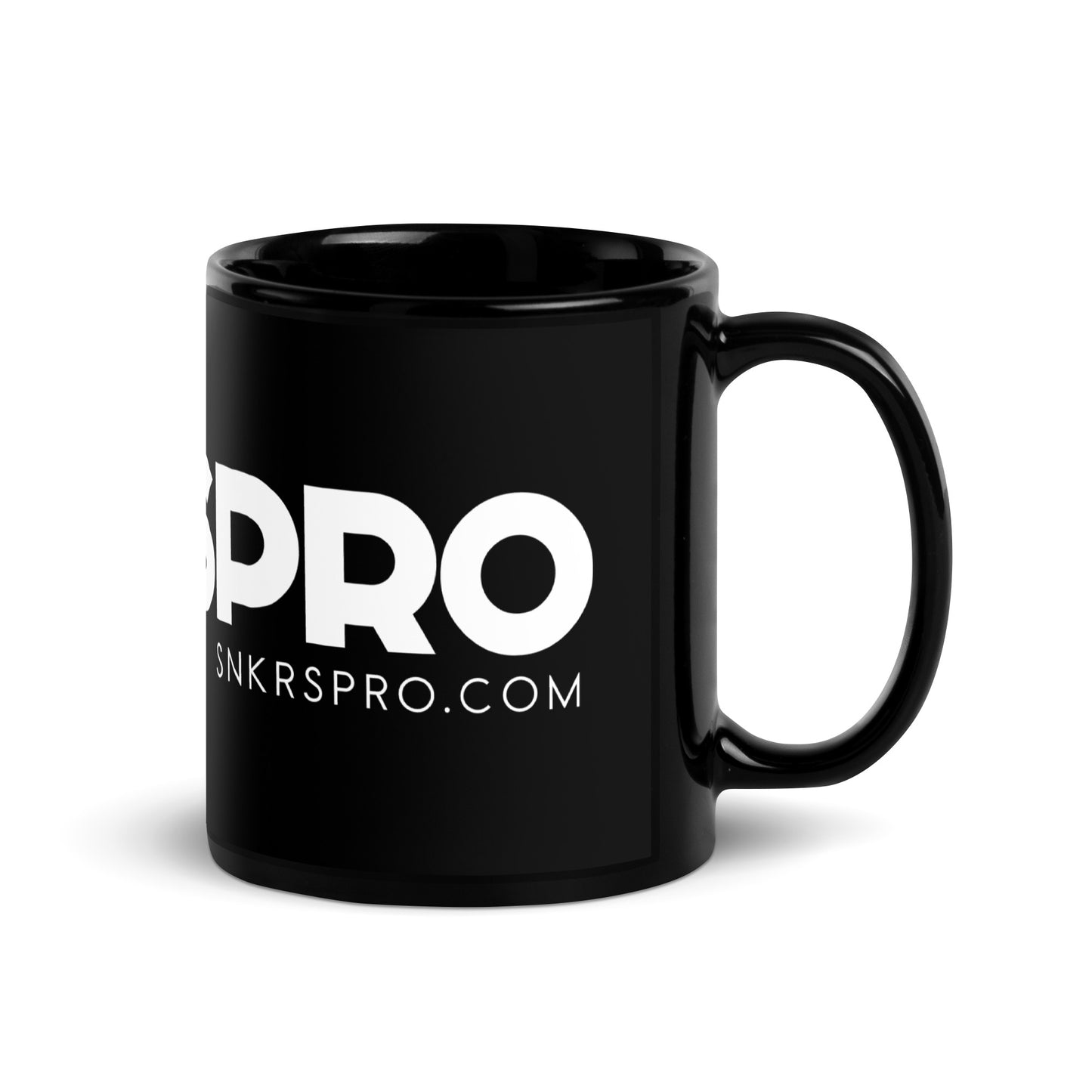 SNKRSPRO Black Glossy Mug