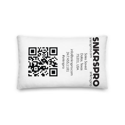 SNKRSPRO Logo Premium Pillow