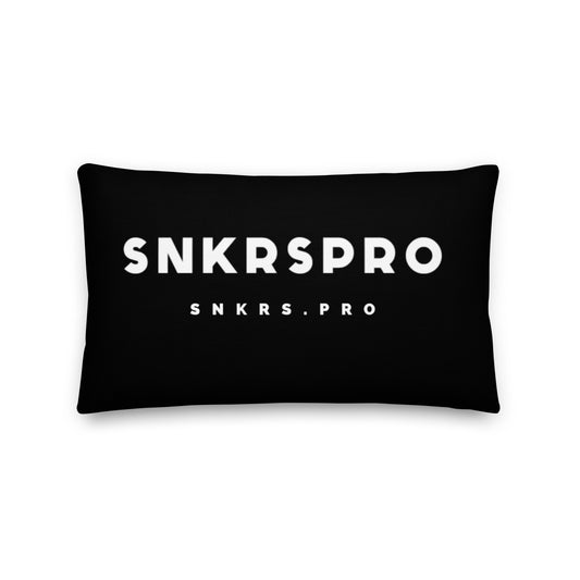 SNKRSPRO Logo Premium Pillow