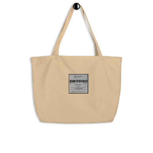 SNKRSPRO Large Organic Tote Bag